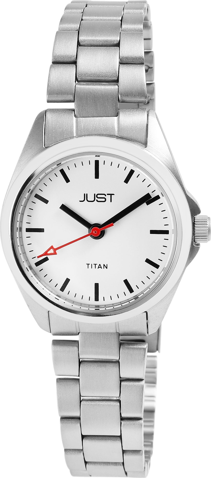 Just Damenarmbanduhr aus Titan, 5 Bar