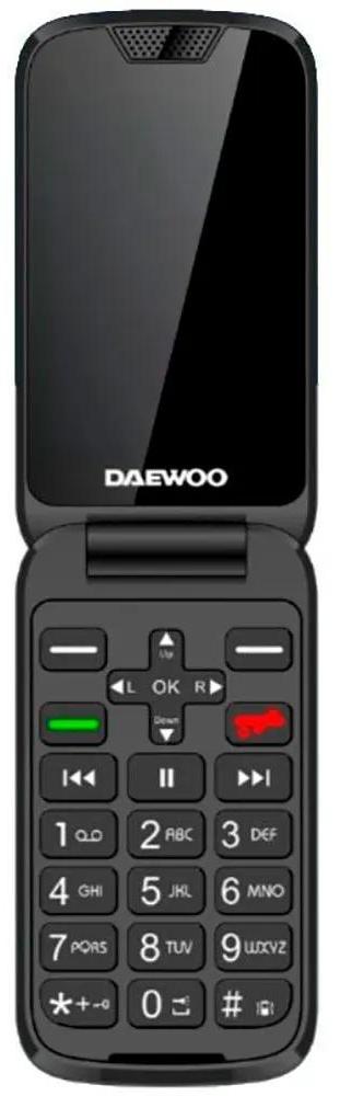 Teléfono Móvil Daewoo DW8005 para Personas Mayores/ 4G/