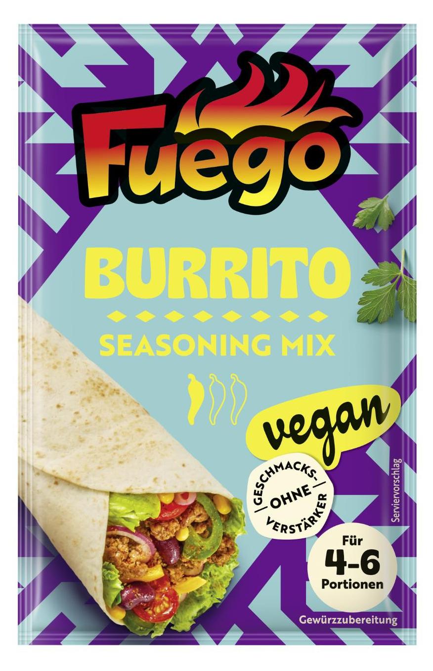 Sonstige Verlage FUEGO Burrito SeasoningMix 30g