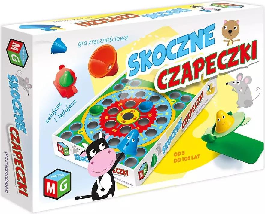 Skákacie čiapky arkádová hra 05914