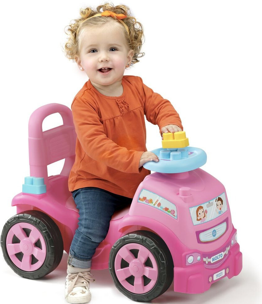 Molto Rutschauto Moltó Lkw Rosa (30 x 60 x 43 cm) 19221