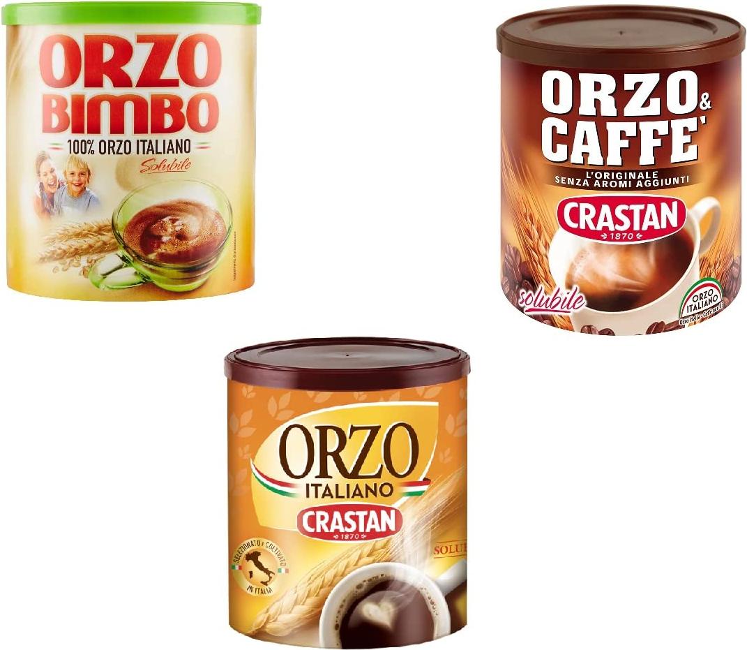 Crastan TESTPAKET Orzo Bimbo-Pupo-Caffè Instant lösliche Gerste Getreidekaffee Kaffee 9W-F9QK-T7R2