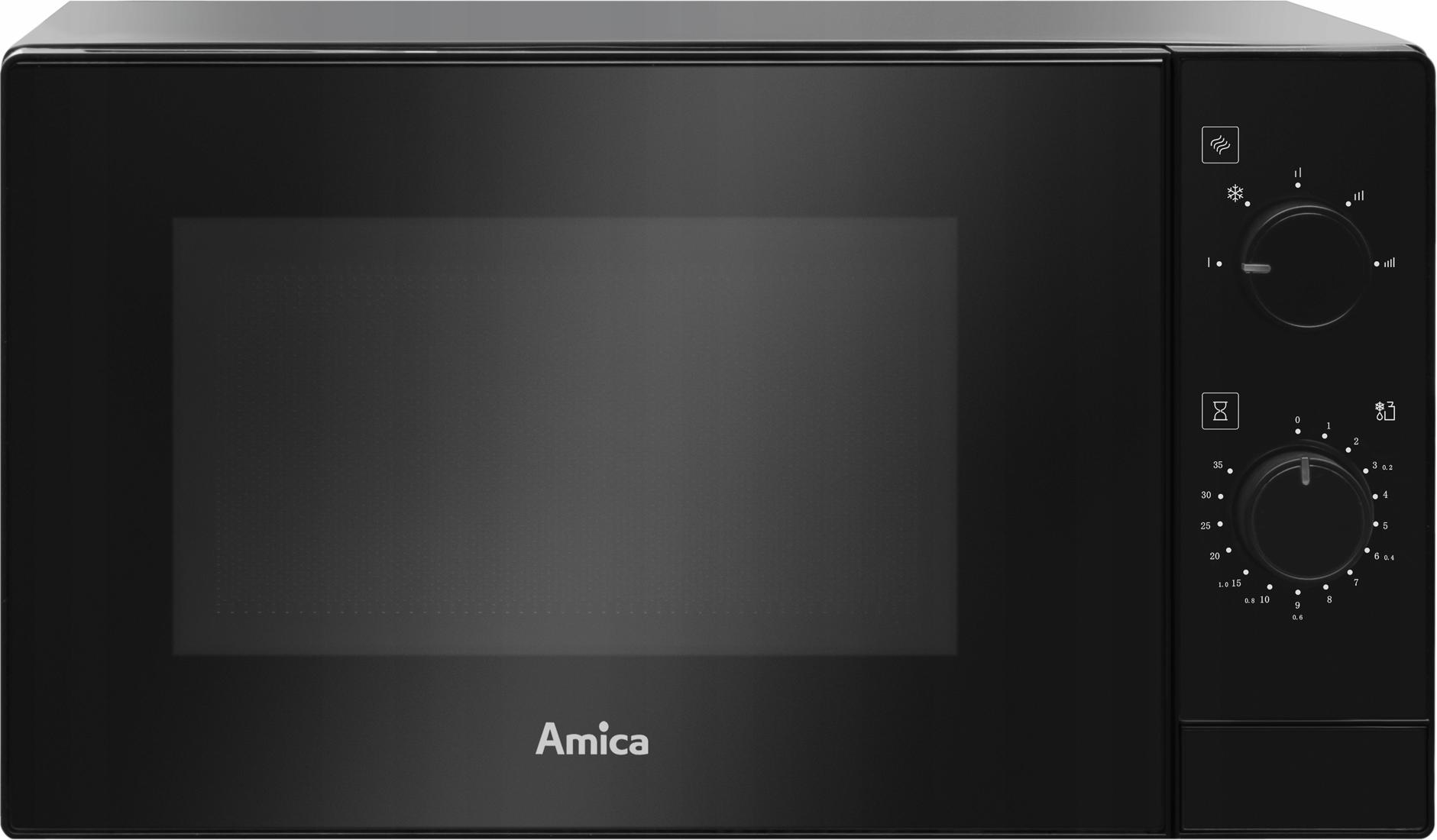 Mikrovlnná rúra AMICA 700 W, 20 l, MULTIWAVES, 5 stupňov, rozmrazovanie