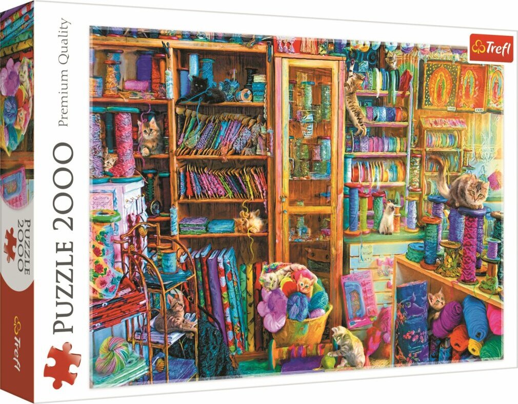 TREFL Puzzle Katzenparadies 2000 Teile 27113