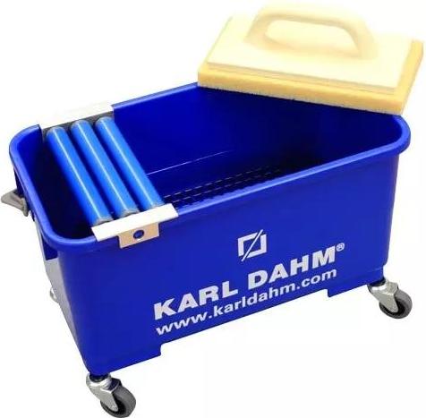 Fliesen-Waschset Express mit 3-Rollenaufsatz, Art. 11487 mit Rädern