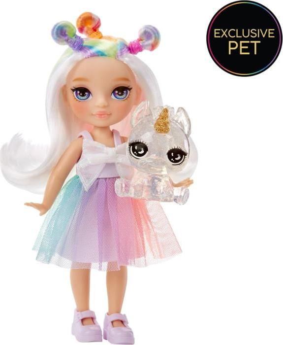 Puppe Rainbow High Littles 15cm, Mit Tierbegleiter, Regenbogenfarben, Ab 4 Jahren LIT35051531203