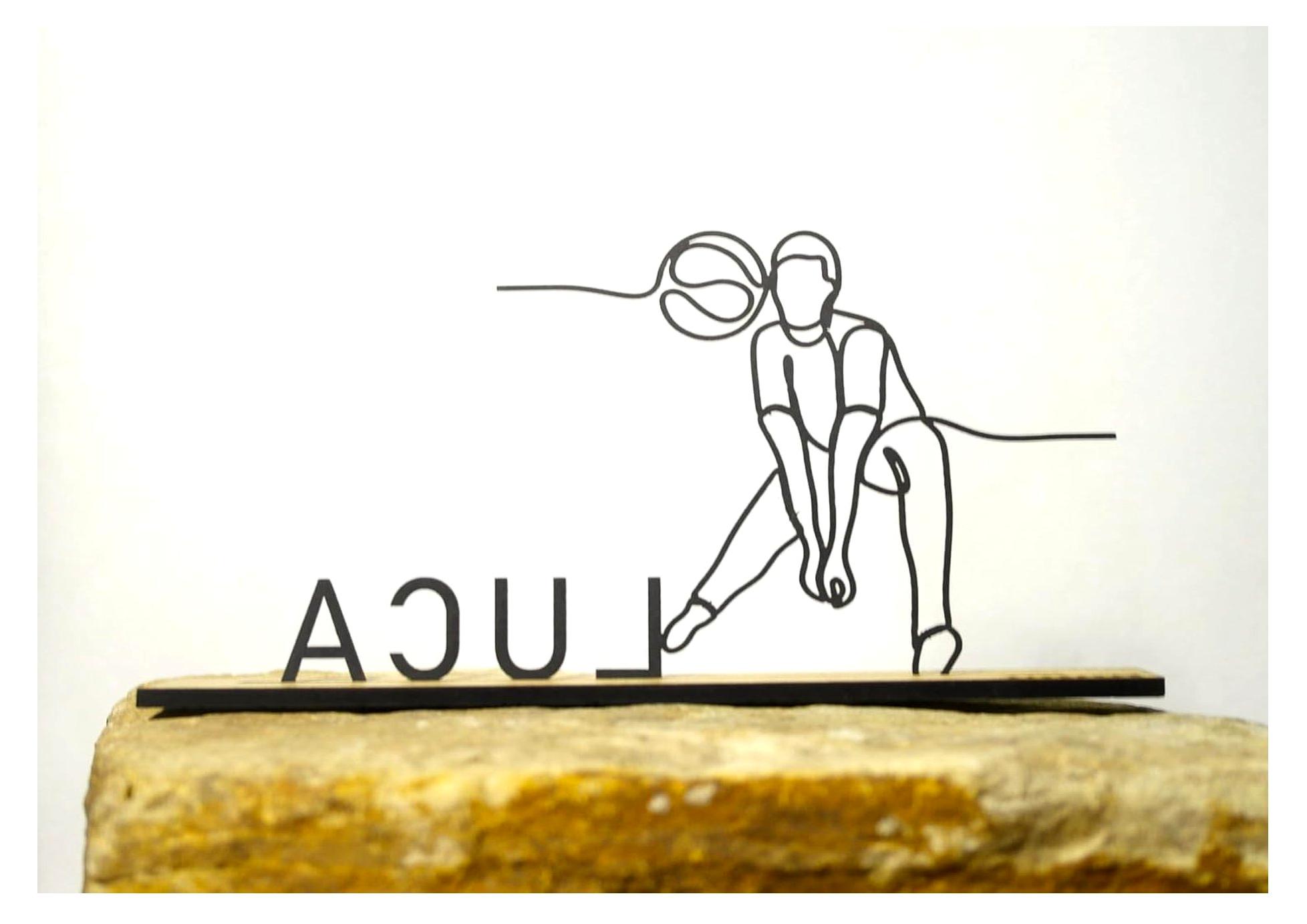 Markenlos Personalisierte Volleyballspieler – Mit Namen