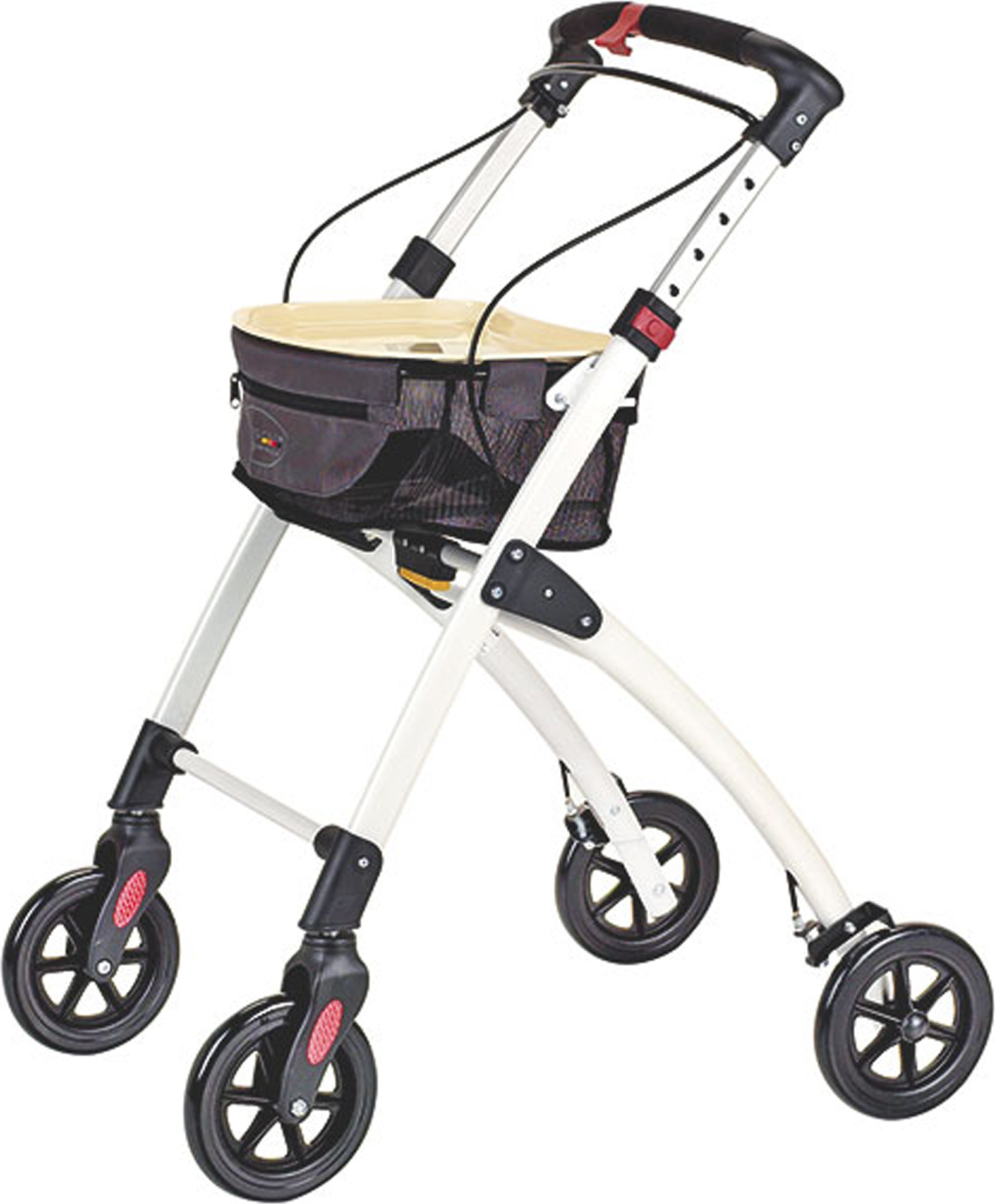 Servoprax Servocare Rollator Indoor Mobilitätshilfe mit Tasche bis 100 kg M19290