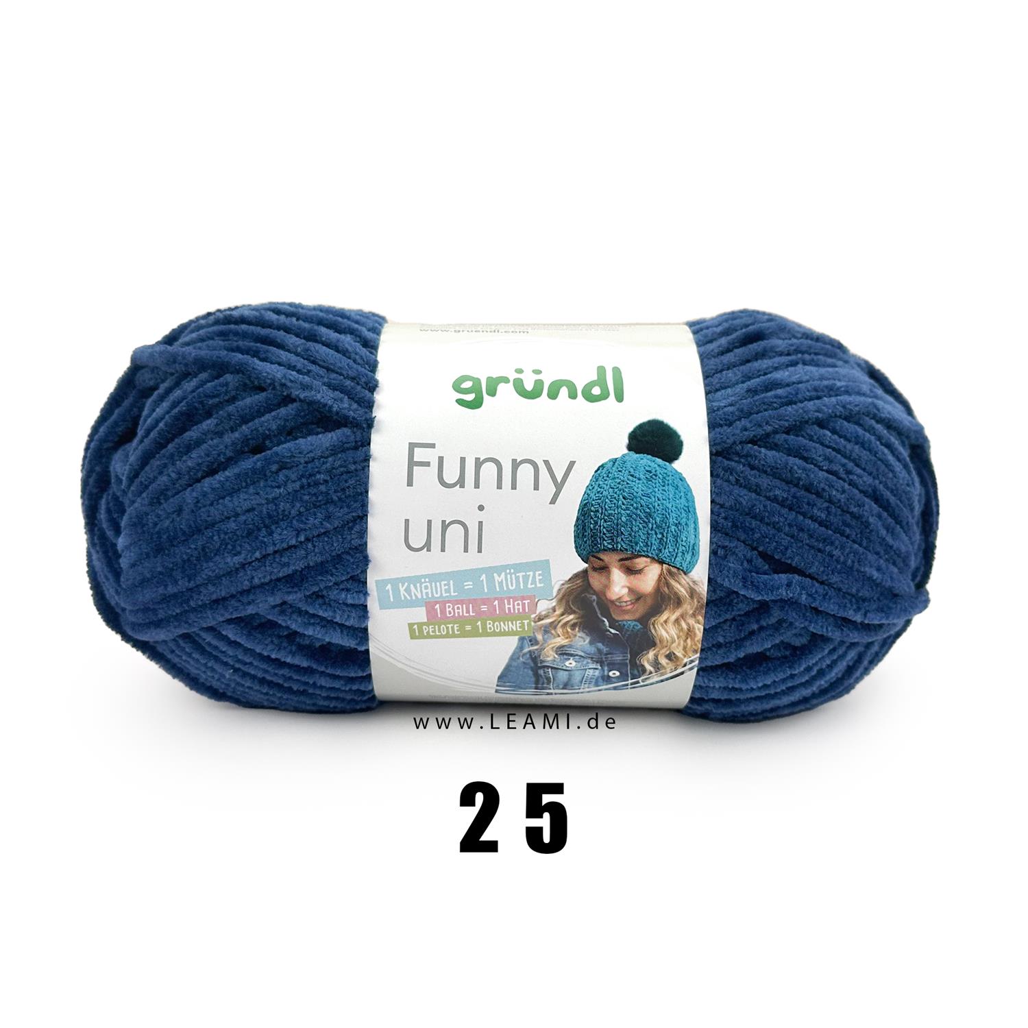 Gründl Funny (100g/120m) 24 turquoise Wolle