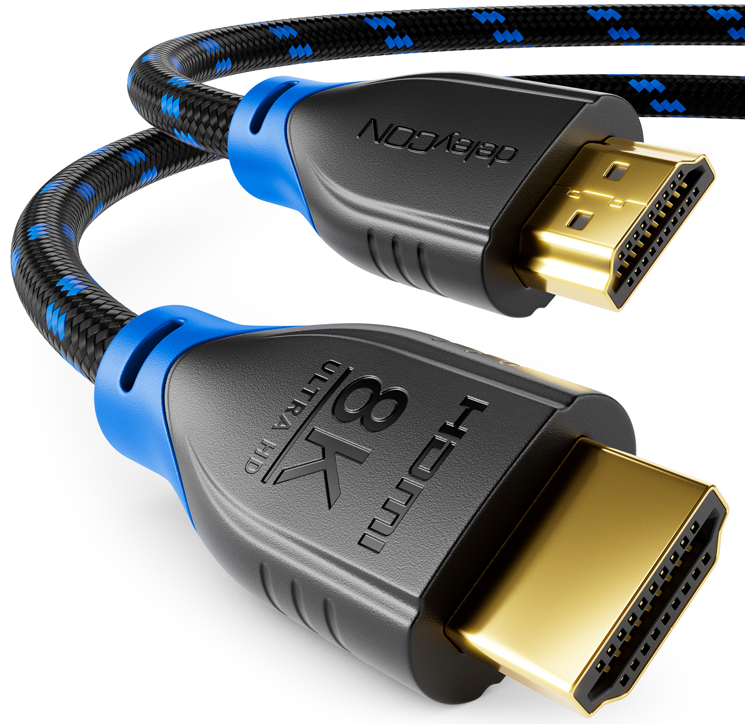 deleyCON 1,5m 8K HDMI 2.1 Kabel 48G Kaufland.de