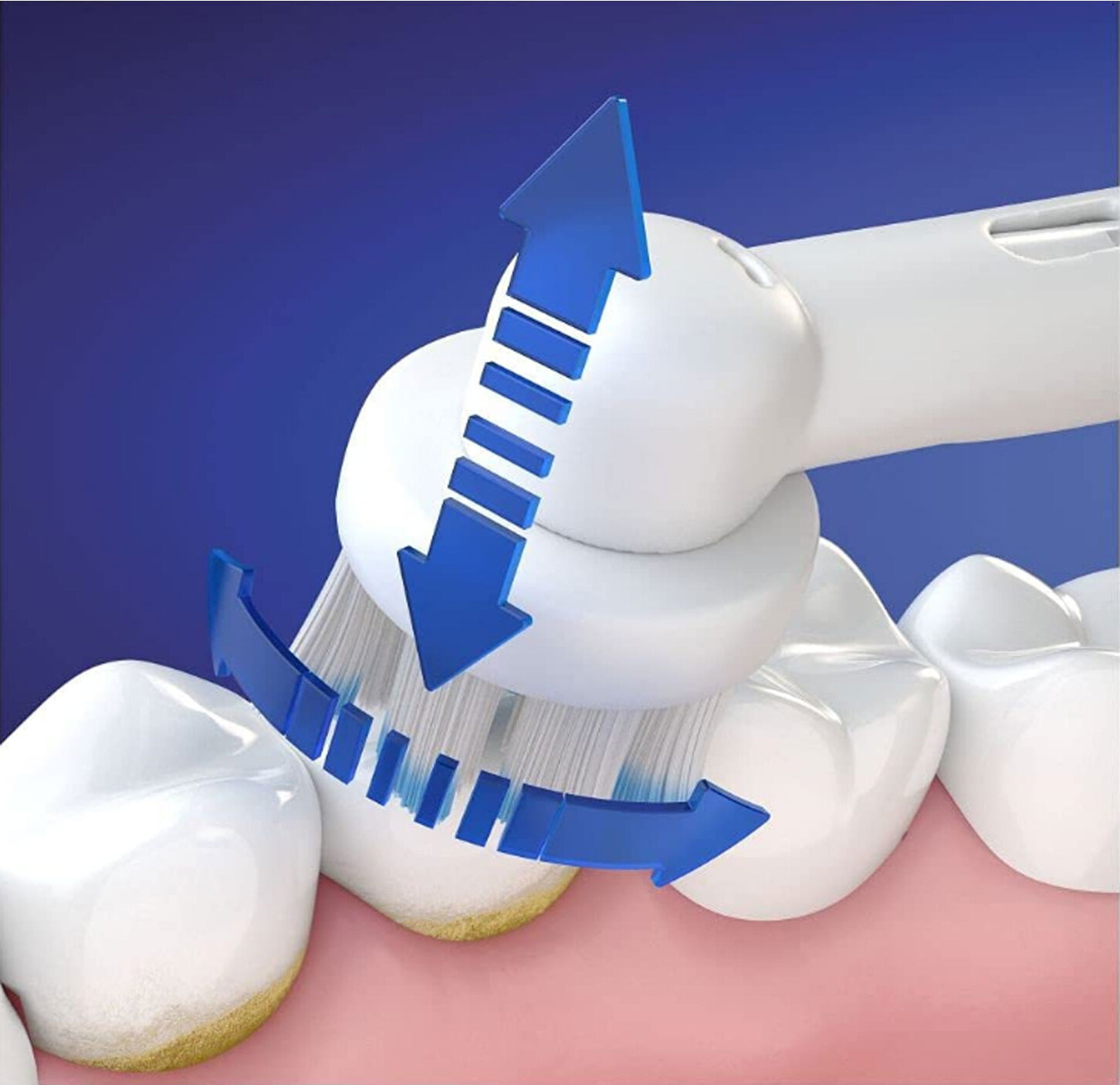 Oral-B Junior 80353788, Detské, Rotujúca kefka na zuby, Denná starostlivosť, Jemný, Čierna, Modrá, 30 sec, Extra mäkké