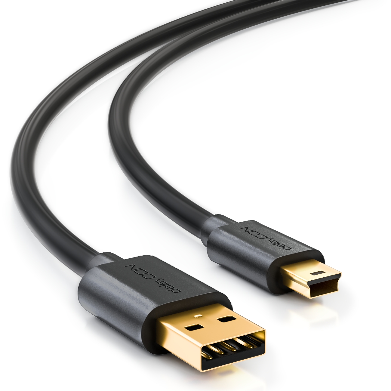 Ballylelly USB-zu-HDTV-Kabel Yeworth 0,5 m USB 2.0-Stecker zu HDTV-Stecker-Ladekabel 