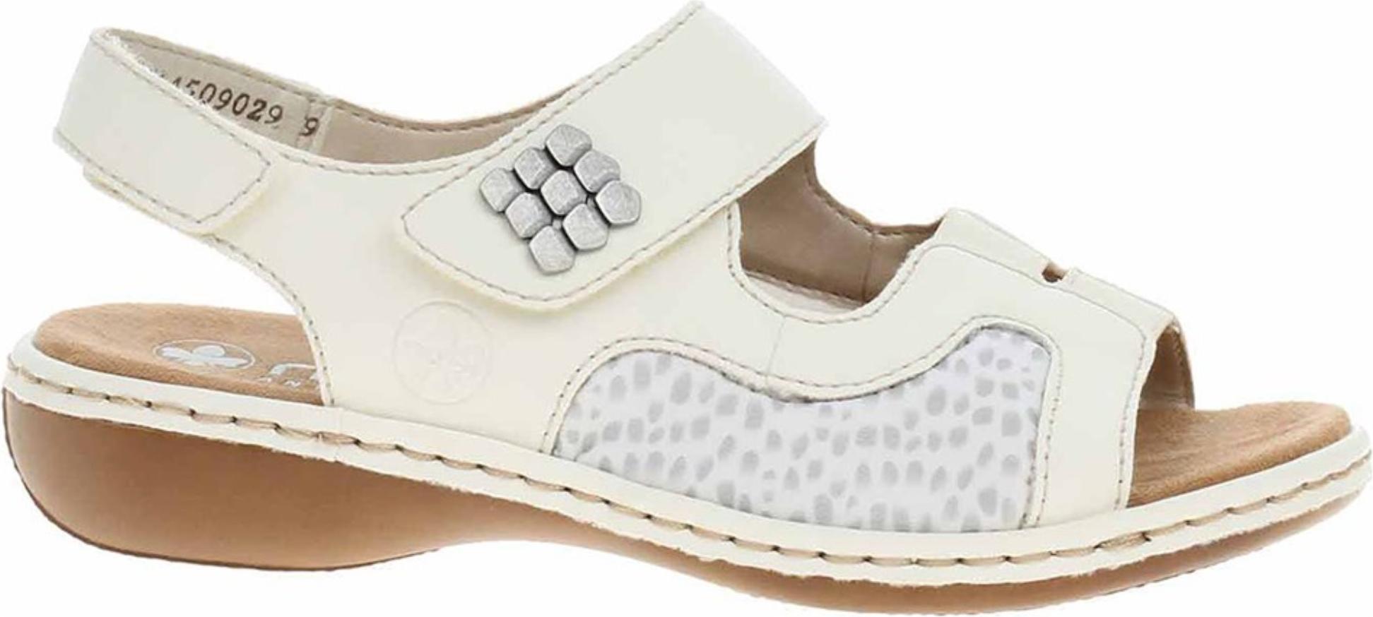 Damen Sandalen Rieker 65989-82 weiß 38 6598982
