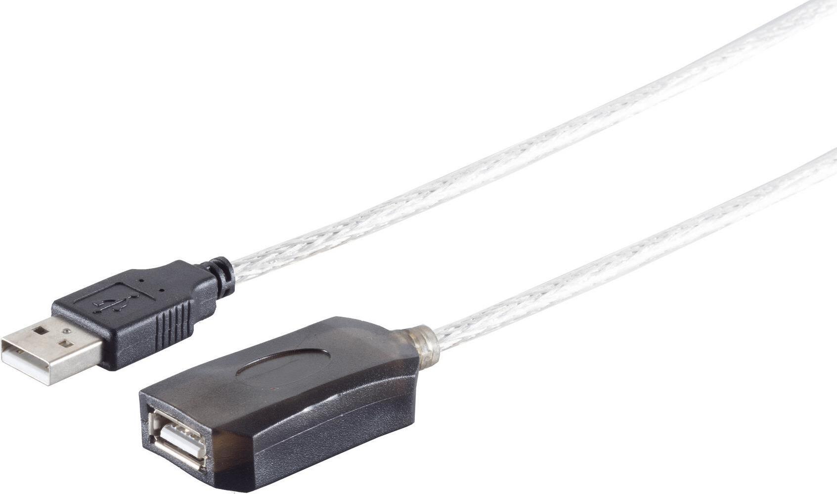 Shiverpeaks USB-Verlängerung 2.0 aktiv (Signalverstärker), 5m (NW 75604)