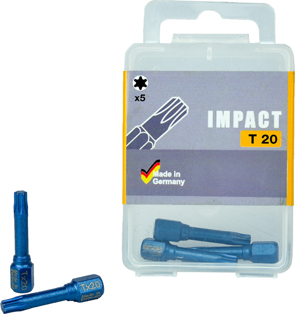 Wovar Schlagbohrer TX 20 Industriequalität - Pro 5 Stück WV010969