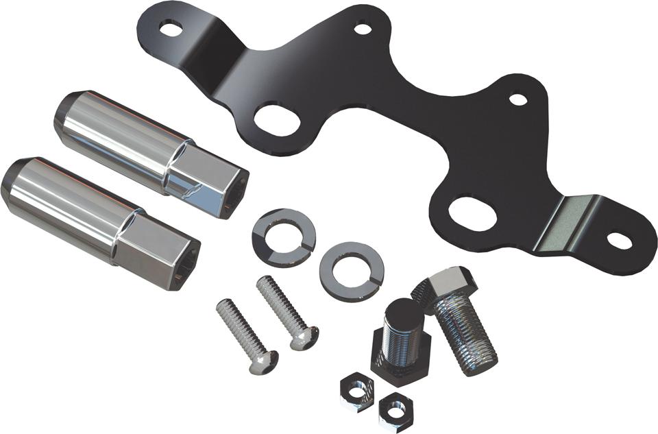 Kennzeichenhalter für Reserverad Teraflex Halterung Kennzeichen Jeep Wrangler JK TER4838162