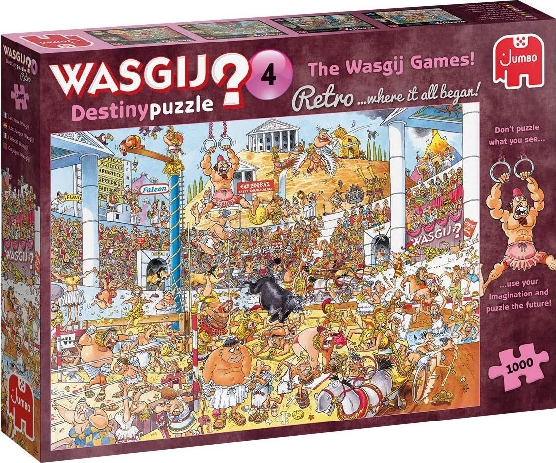 Jumbo puzzle Wasgij Destiny 4 The Wasgij Games 1000 Teile 19178