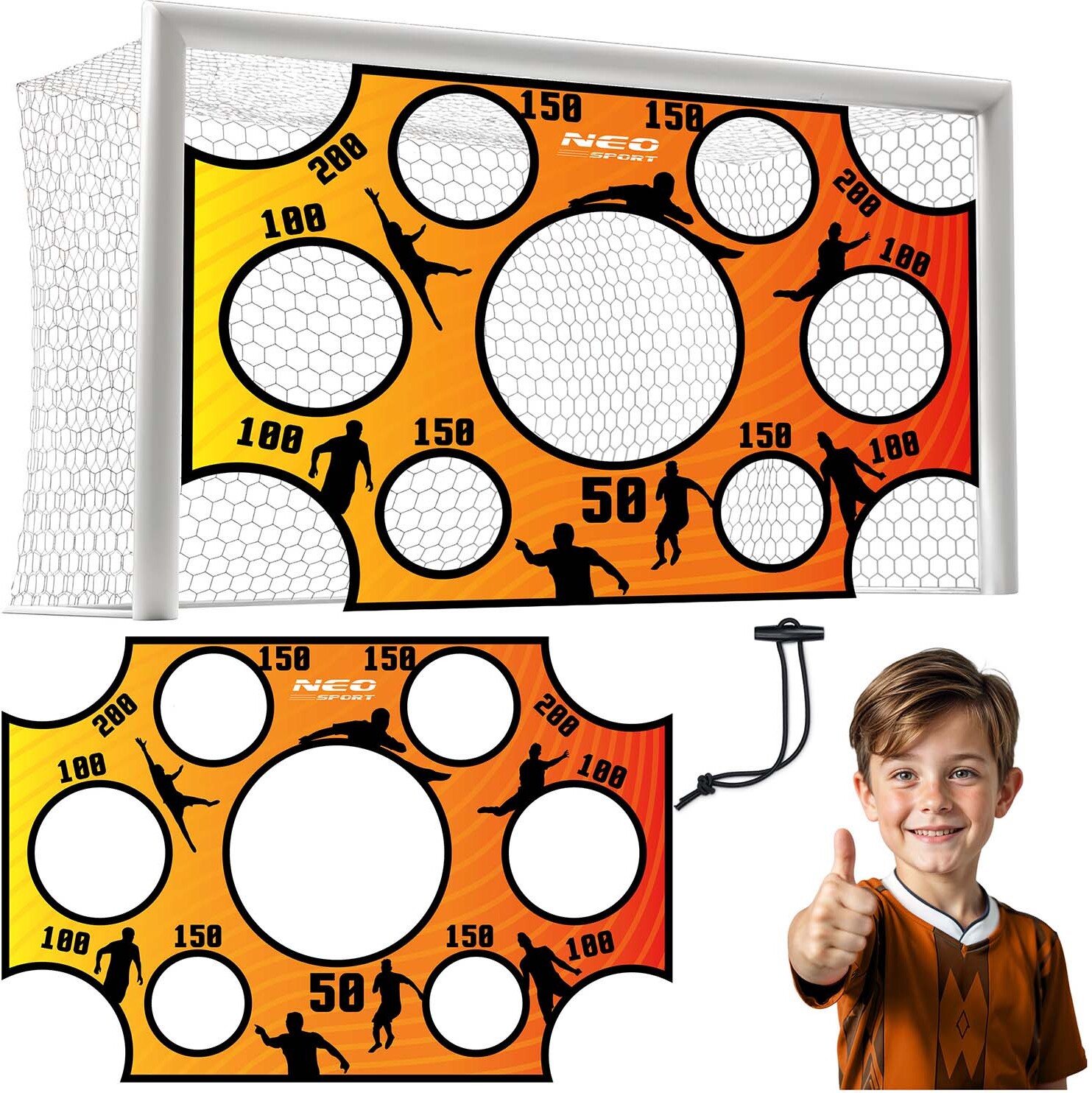 Neo-Sport Torgenauigkeitsmatte 300 x 200 cm BCJ1479