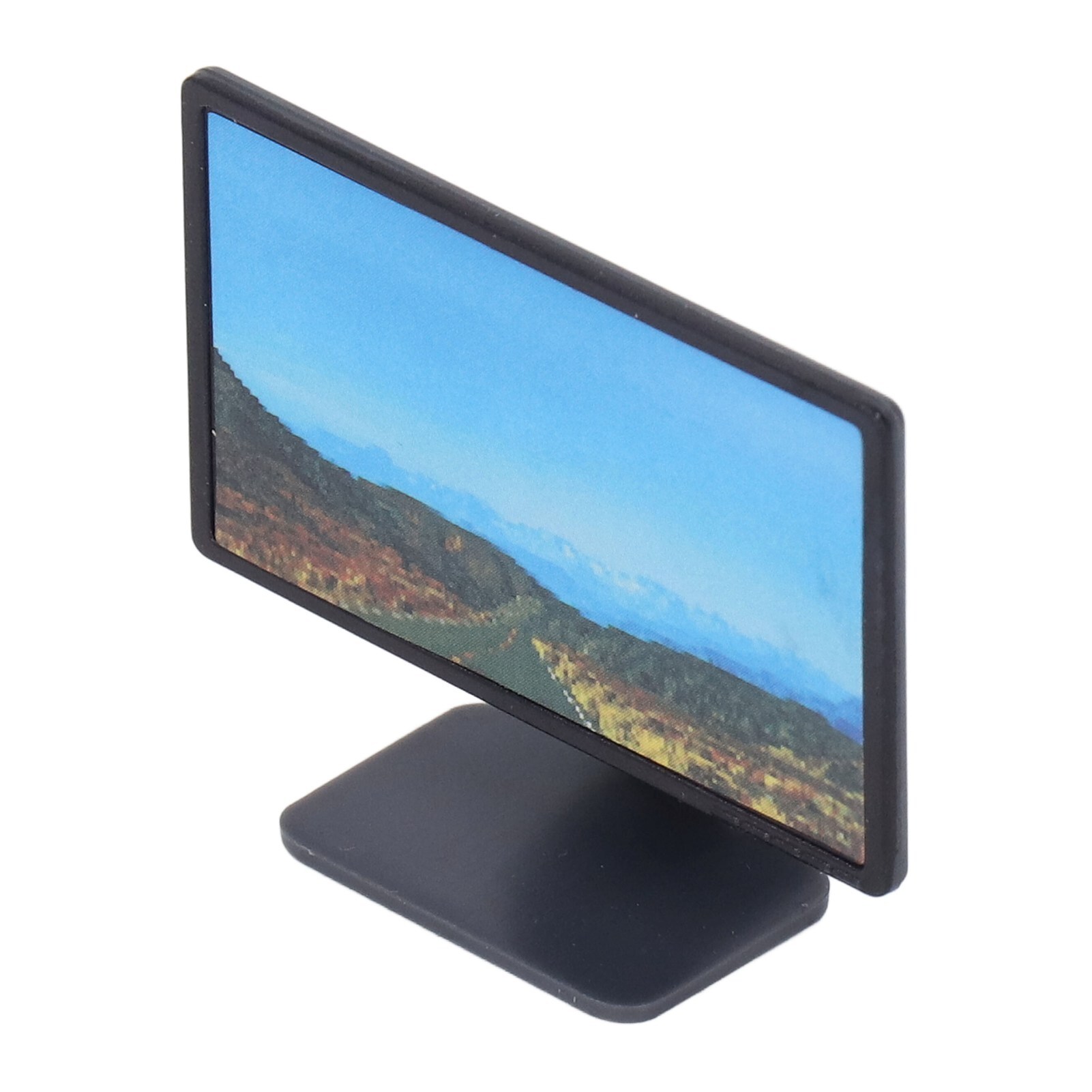 Cocosity 1:12 Puppenhaus Miniatur TV,Puppenhaus Mini TV,1:12 Miniatur TV Fernseher,Puppenhaus Mini Modell Spielzeug,Puppenhaus Miniatur Möbel,Puppenhaus Zubehör