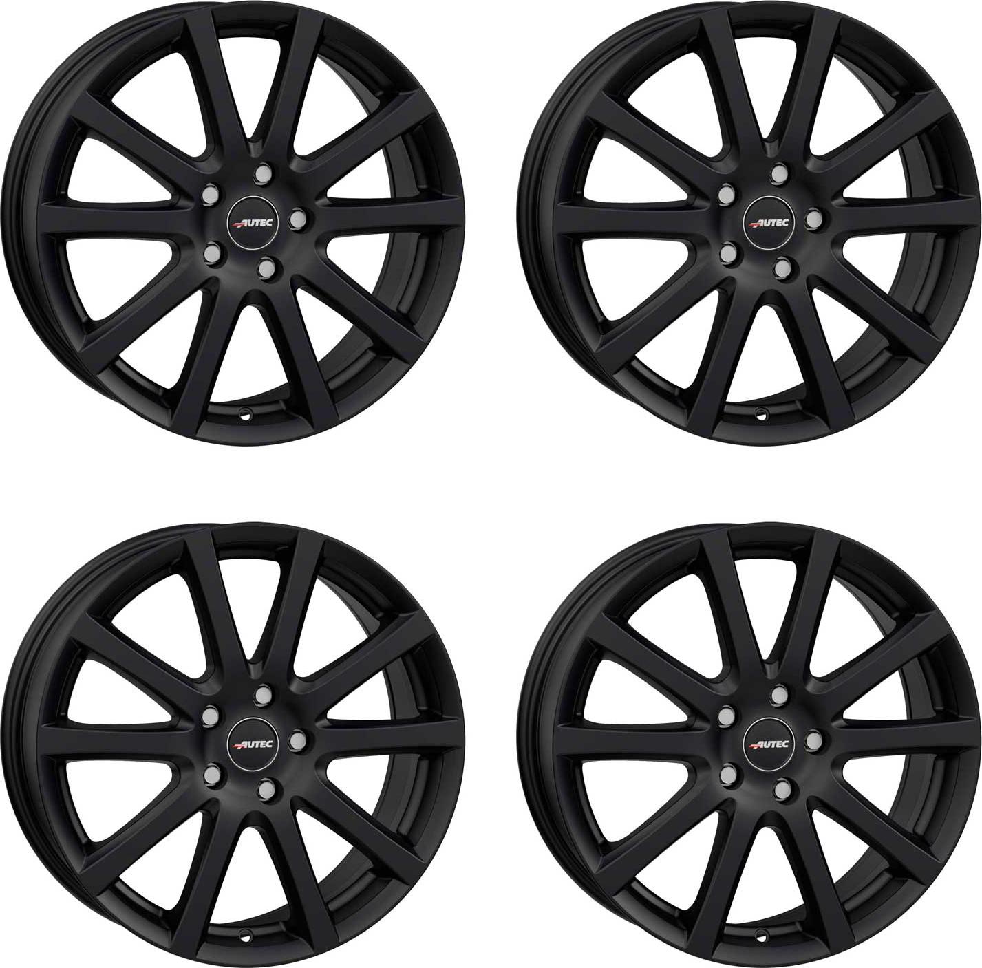 4 Autec Skandic Felgen 8x19 5x112 SWM für Audi Q2 S4 A3 Q4 e-tron A6 A5 A7 Q3 S6 RS Q3 TT RS RS 3 A4 S5 S3 TT Q5 SQ5 S8 S7 TTS A8 SQ2 4-S8019385072122
