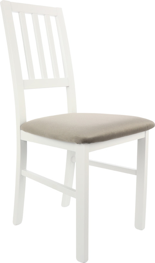 Beige Polsterstuhl Aren – Skandinavisches Design, Hergestellt von Black Red White