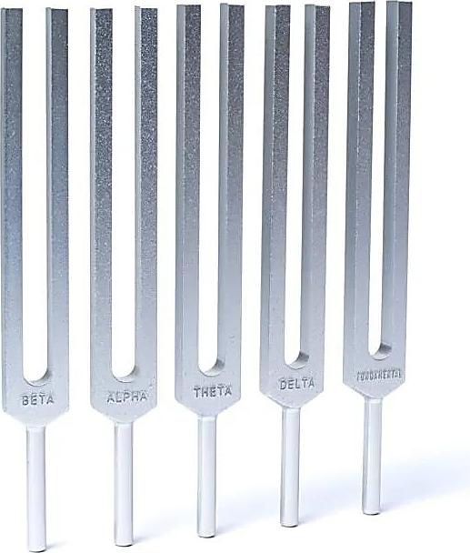 Bahadra Stimmgabel-Set Gehirnwellen -- 29x24cm