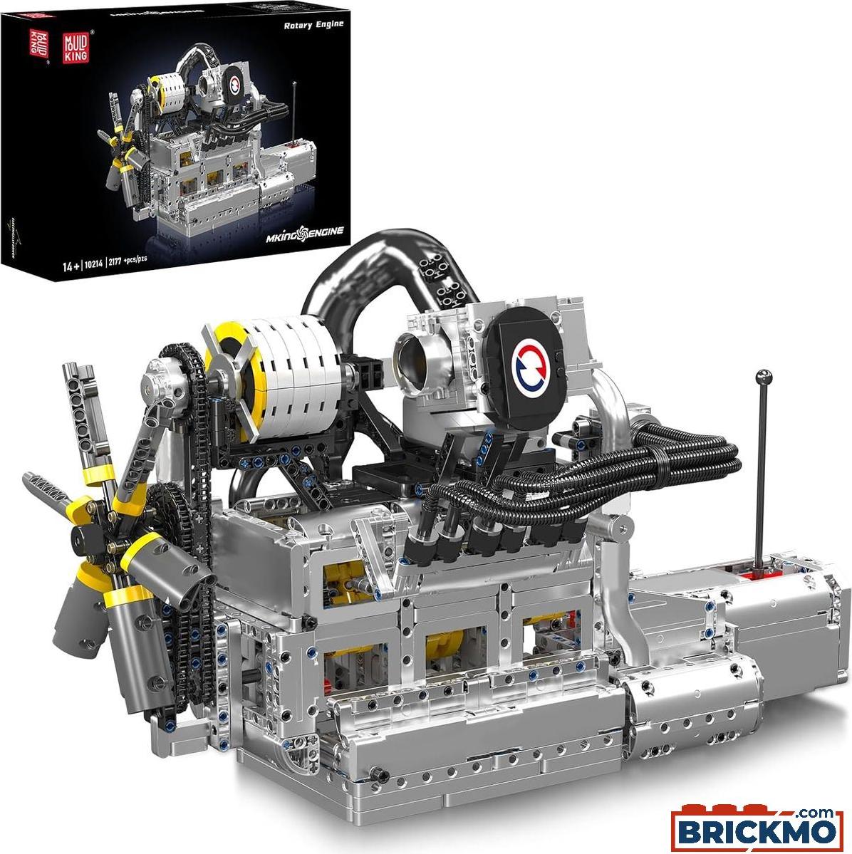 Mould King Motorisierter Wankelmotor mit Getriebe 10214