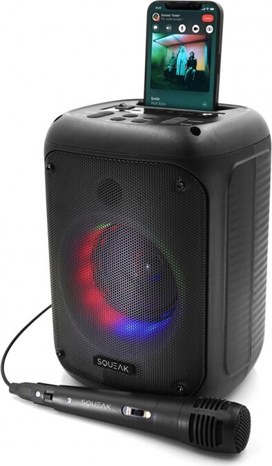 Squeak Głośnik Karaoke Beatflow Bluetooth 5.0 + Edr, Radio Fm, Microsd, Aux, Usb Sq1005