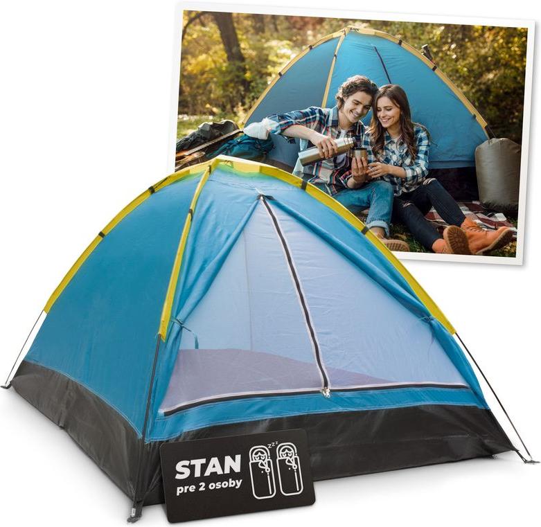 Zelt Strend Pro, touristisch, für 2 Personen, grün, 205x150x100 cm