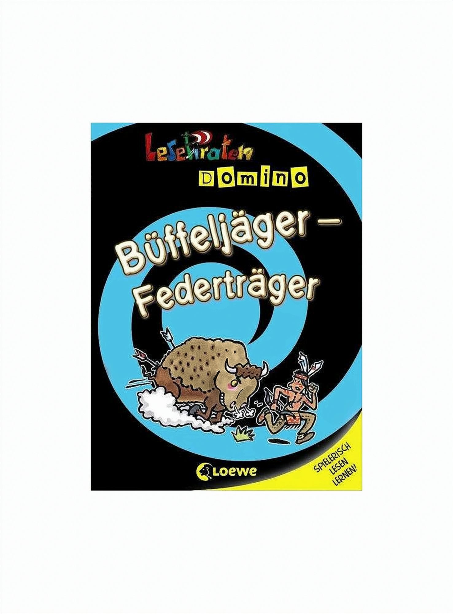 Loewe Verlag Büffeljäger Federträger: Lesepiraten-Domino