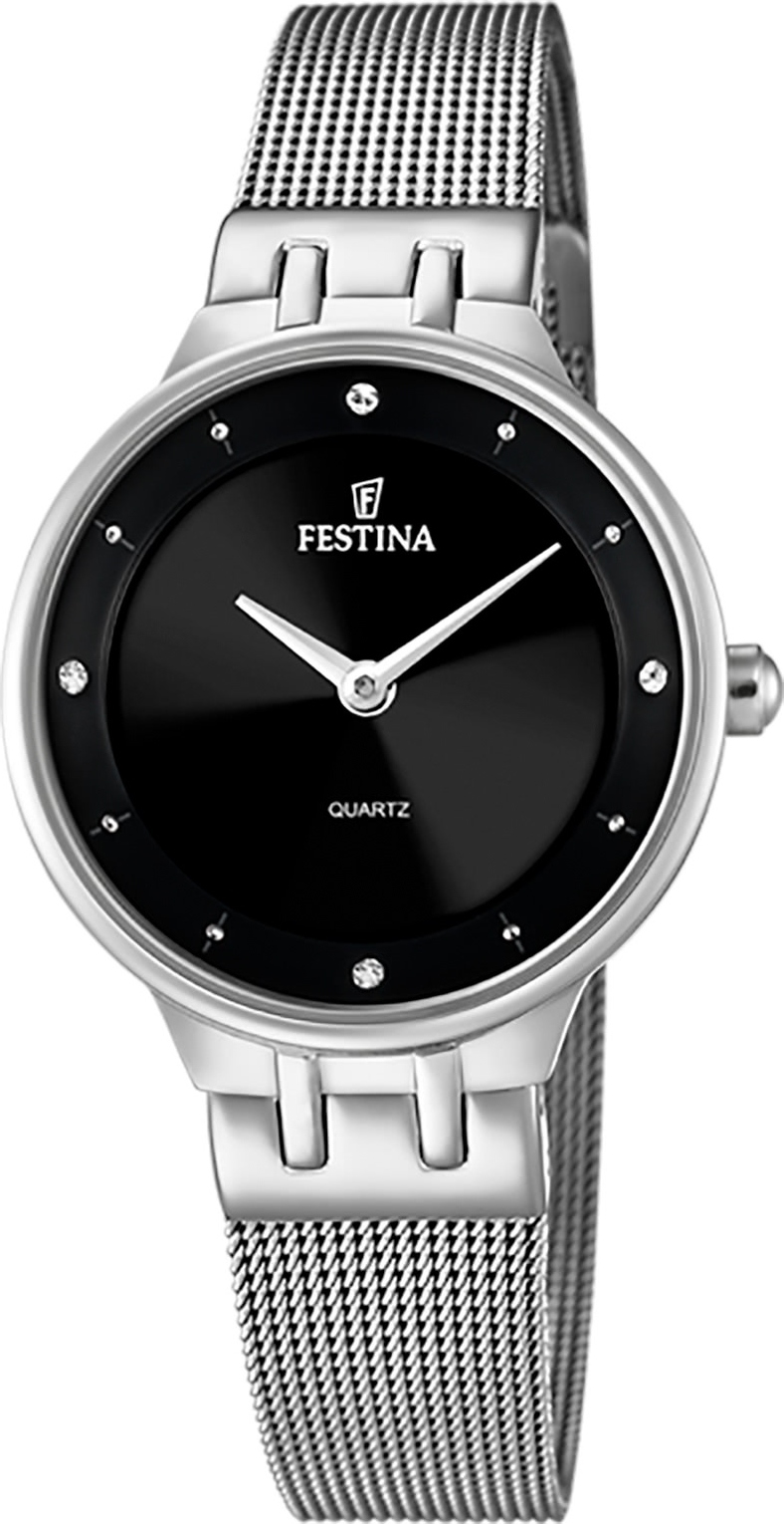 Festina dámske náramkové hodinky z nehrdzavejúcej ocele strieborné Fashion D2UF20597/4
