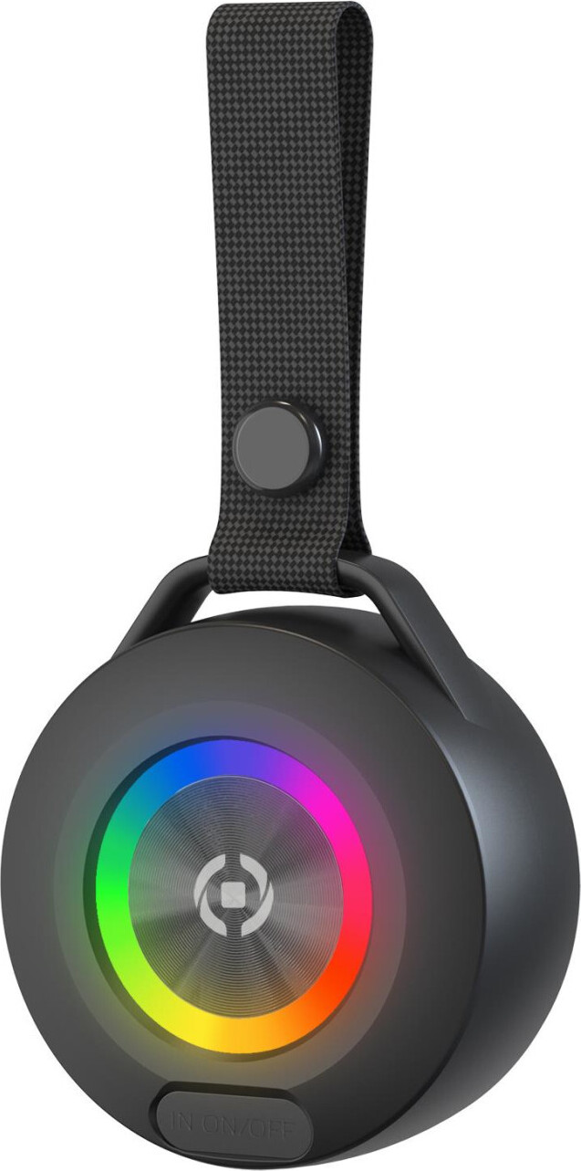 Bluetooth-Lautsprecher Celly LIGHTBEATBK Schwarz