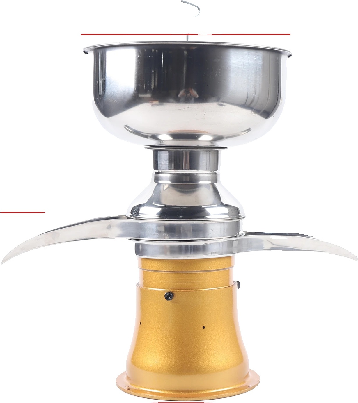 OEM Elektrische Milchseparator, 50 l/h Ertrag, 30 kW Leistung, Gelb 1816