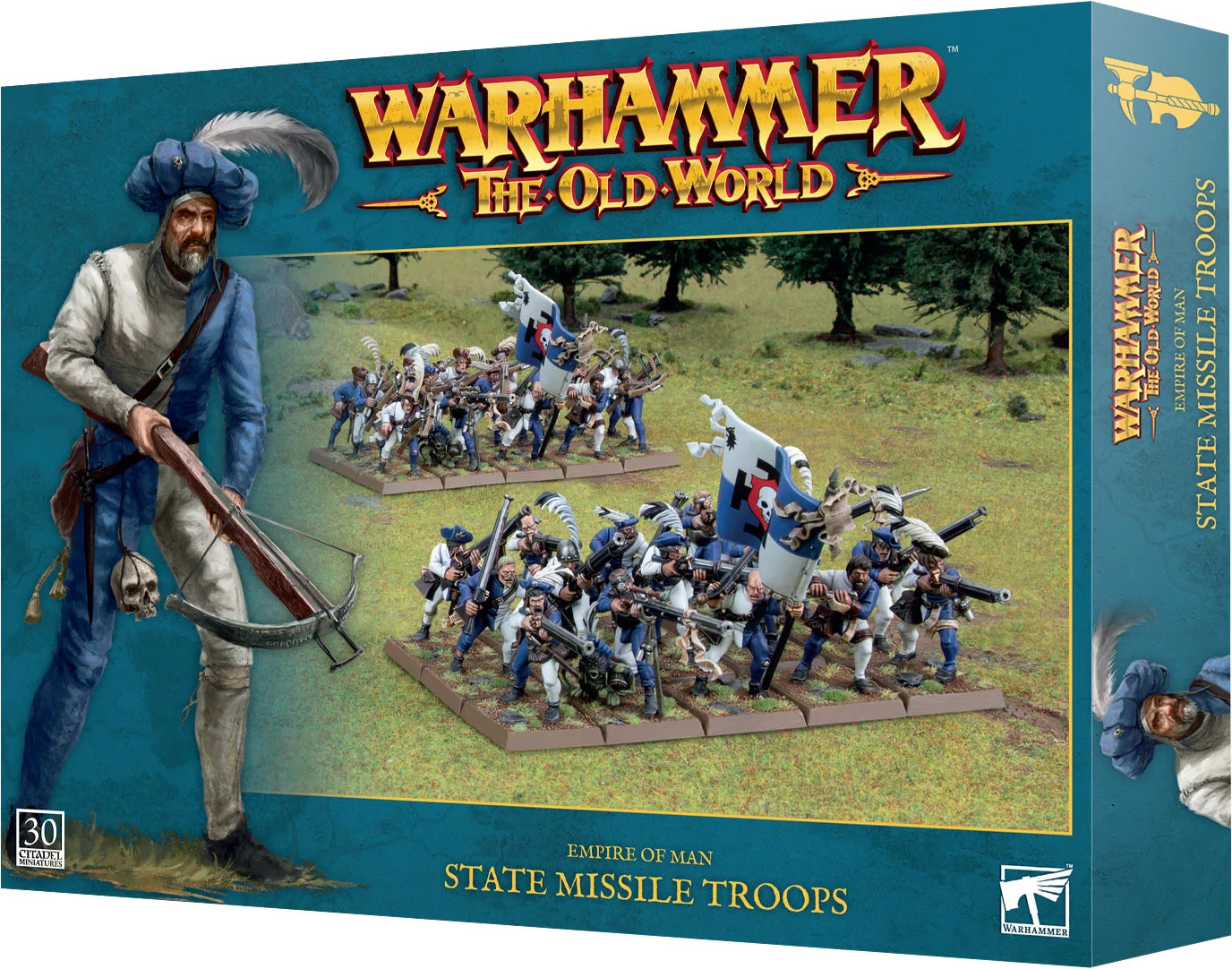 Games Workshop Warhammer The Old World - Empire of Man - State Missile Troops (30 Figuren) 06-110