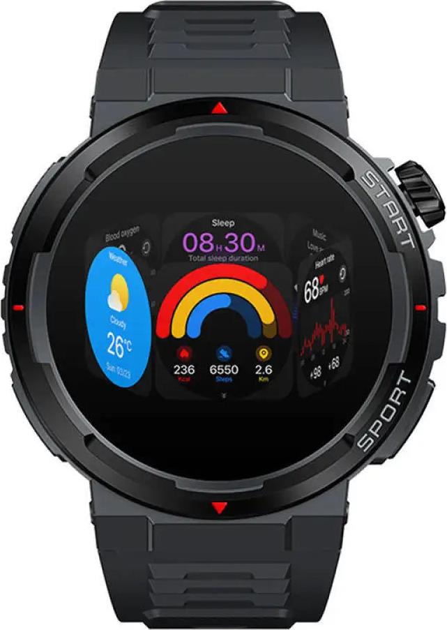 Zeblaze Ares 3 Plus Smartwatch (Black)