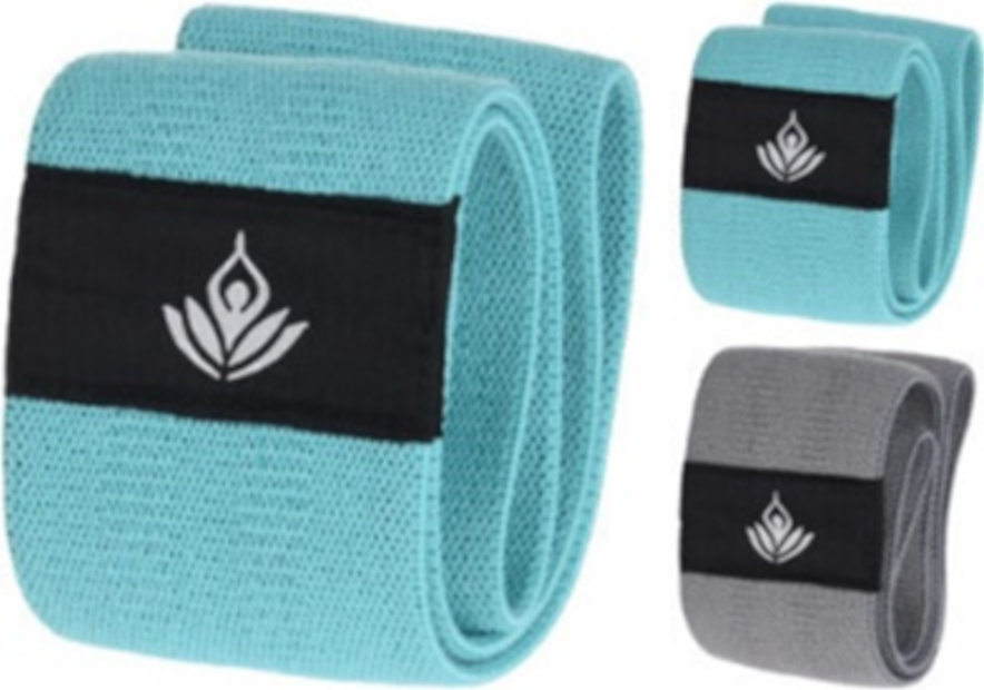 XQ MAX Yoga Band Widerstandstraining Gummi, Grau - 8719407060341