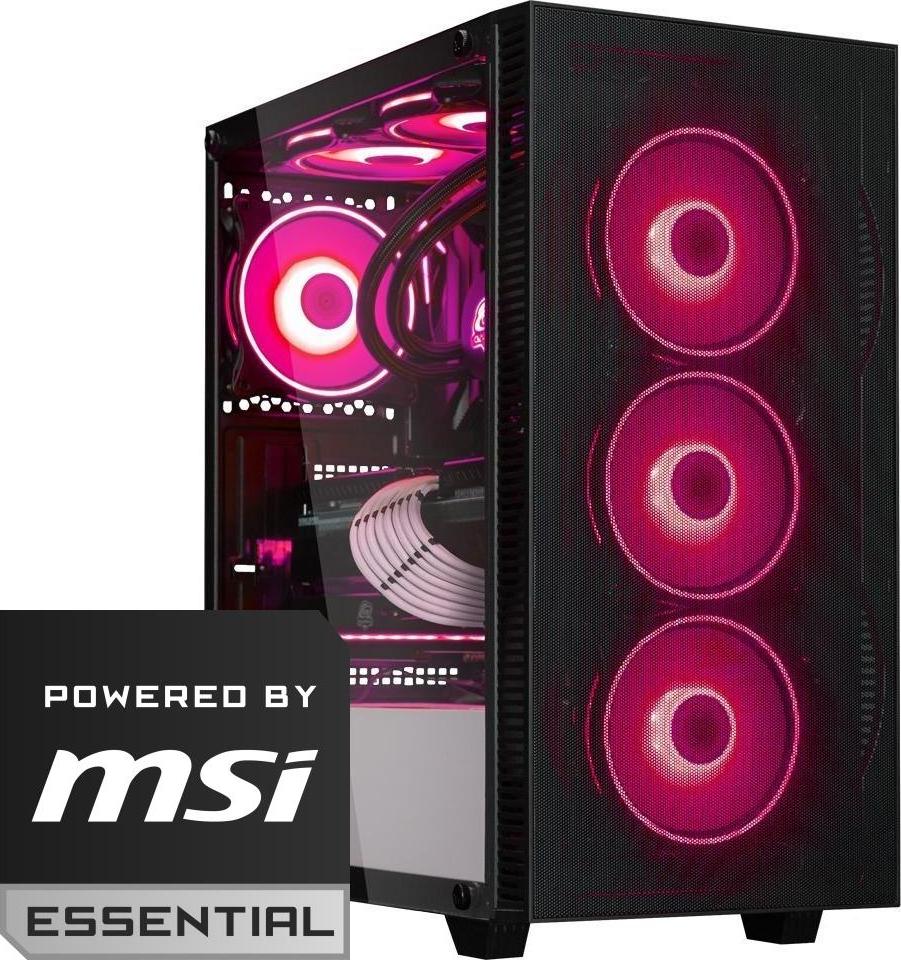 Gaming PC AN032 - Ryzen 5 5500 - RTX 5060 Ti - 512 GB NVMe - 16GB RAM - Win11