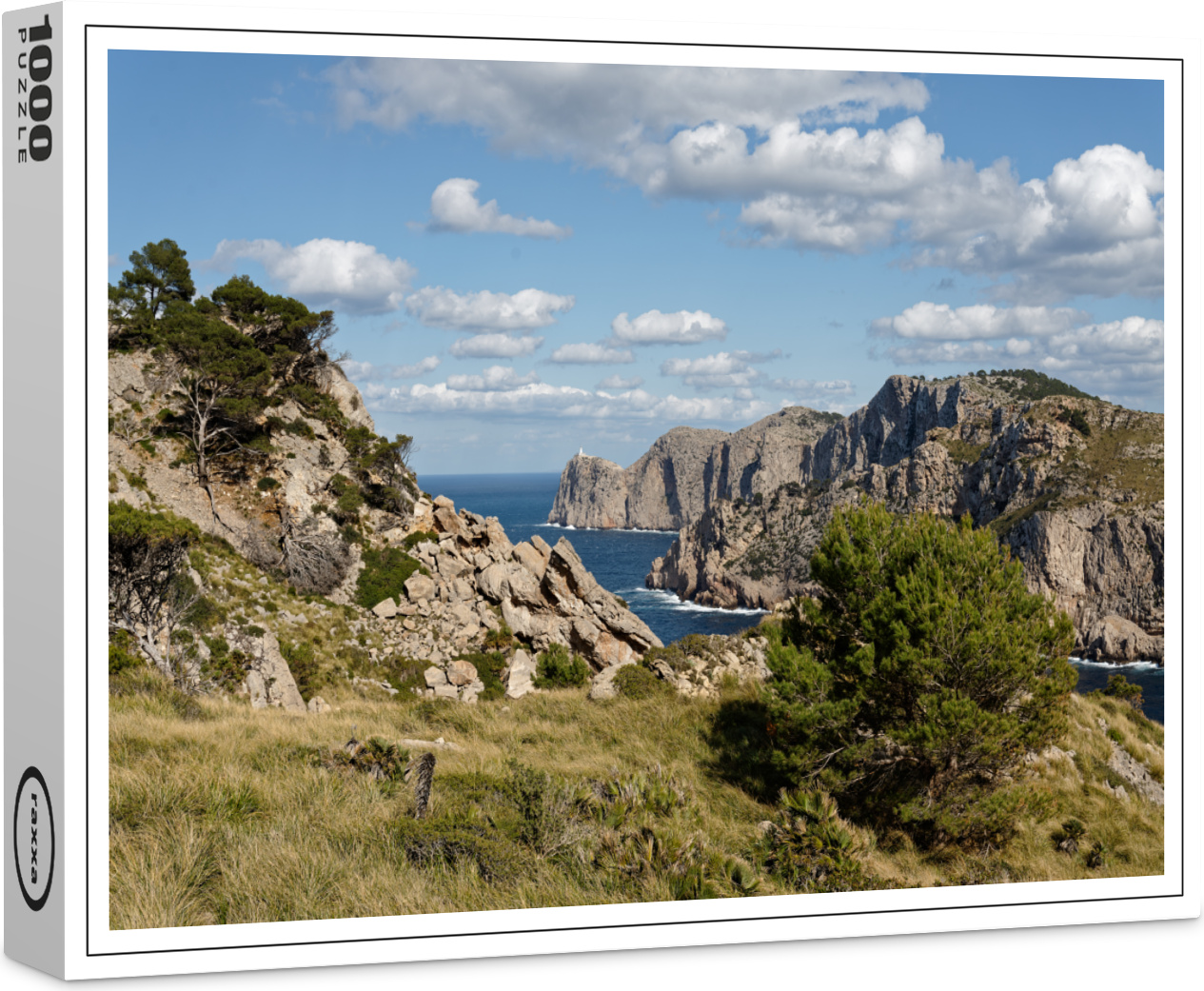 raxxa Premium-Puzzle "Mallorca - Ausblick zum Cap de Formentor", 1000 Teile 1-14270-6841-218