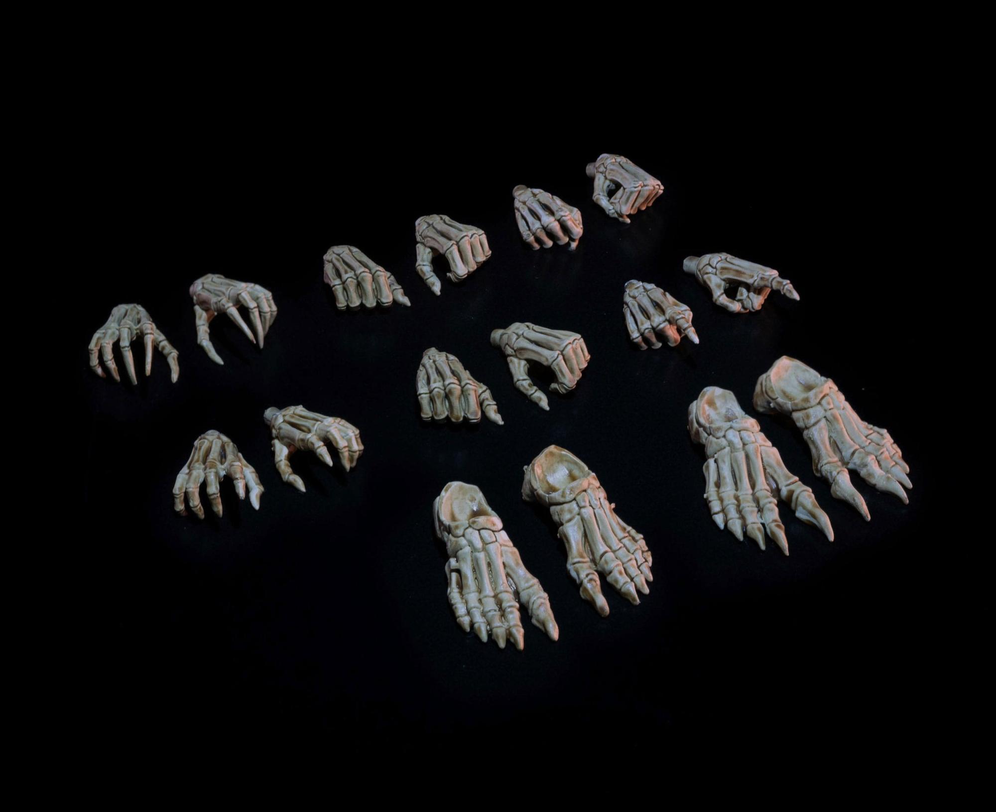 Four Horsemen Toy Design Mythic Legions: Necronominus Zubehör-Set für Actionfiguren Skeletons of Necronominus Hands/Feet Pack 966