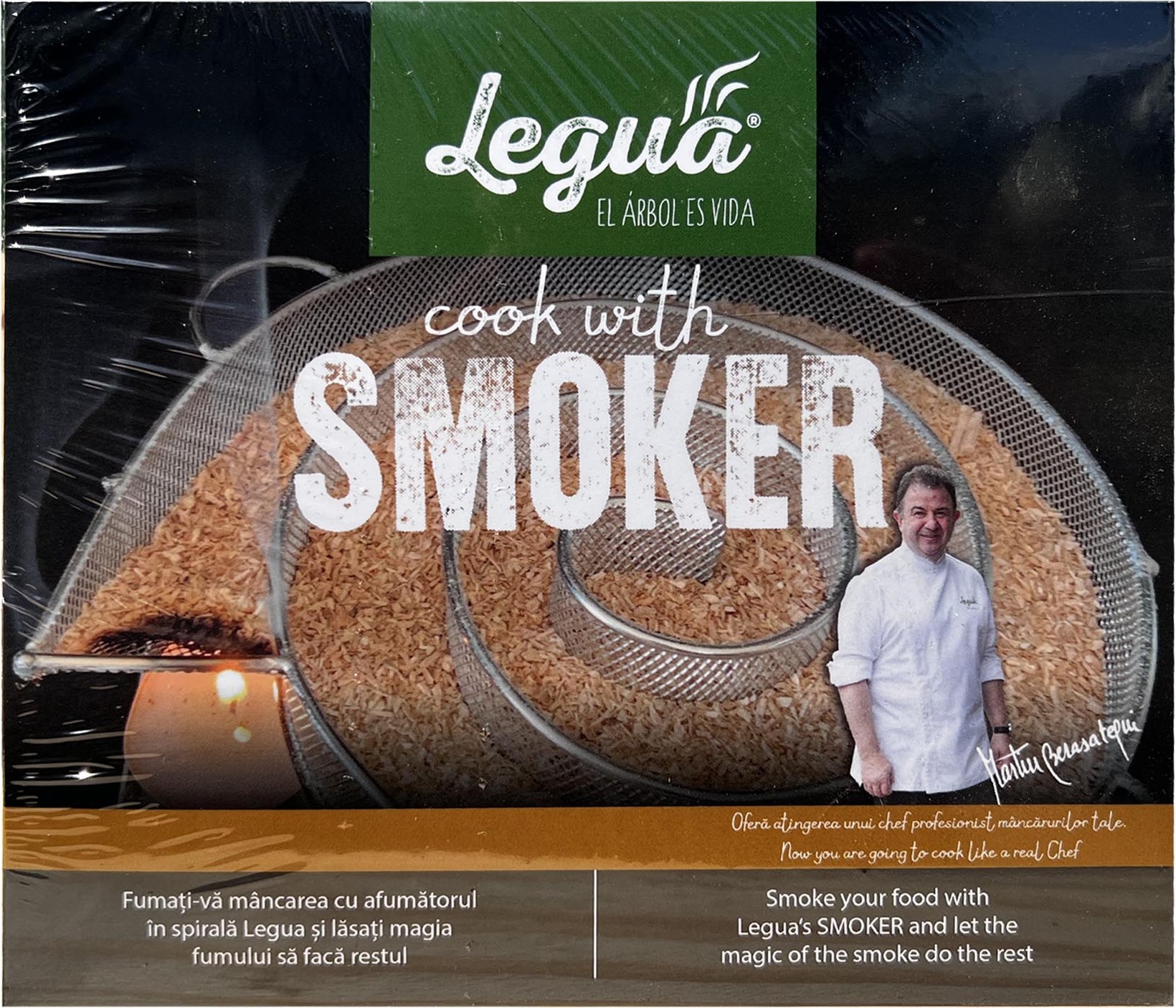 Legua Räucherspirale / Smoker Spiralförmig