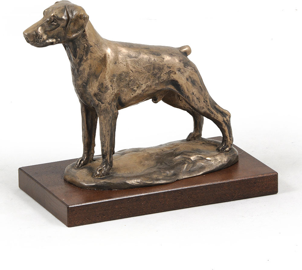 Dobermann II - Hundestatue, Figur für Büro, Trophäe für Hundeausstellung von Art-Dog brand