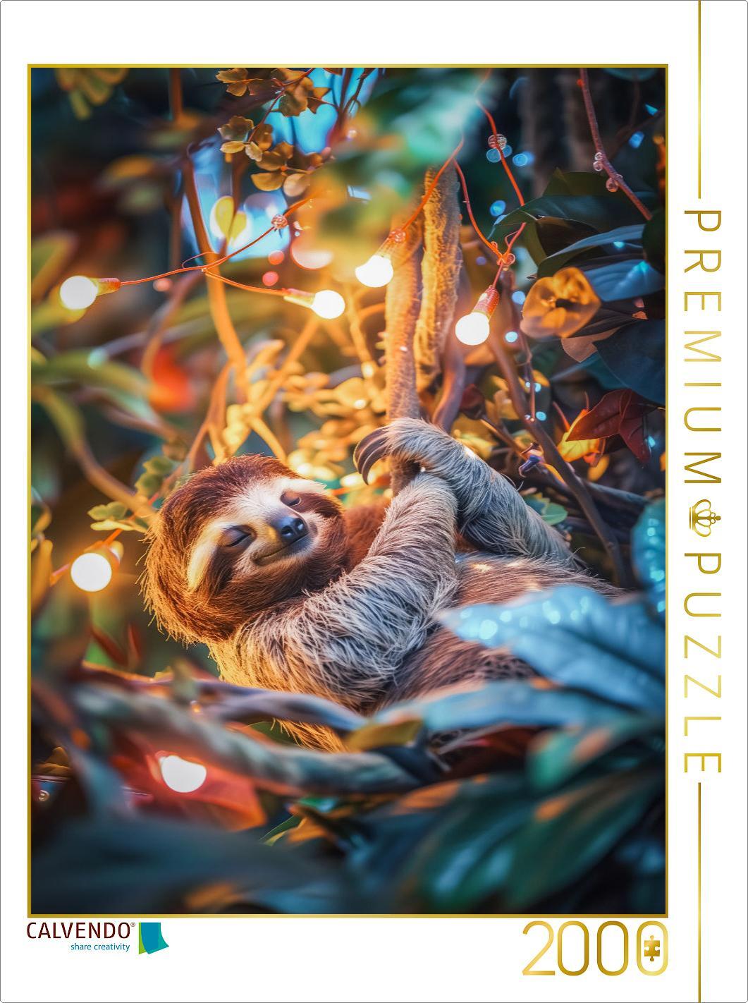 CALVENDO Puzzle Wenn Langsamkeit eine Disziplin wäre, wäre ich ein Olympiasieger | 2000 Teile Lege-Größe 90x67cm Foto-Puzzle für glückliche Stunden