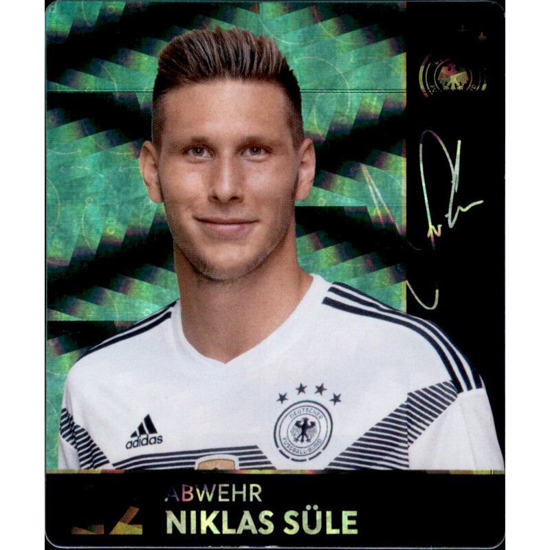 12 - Niklas Süle GLITZER - REWE WM18 Sammelkarte