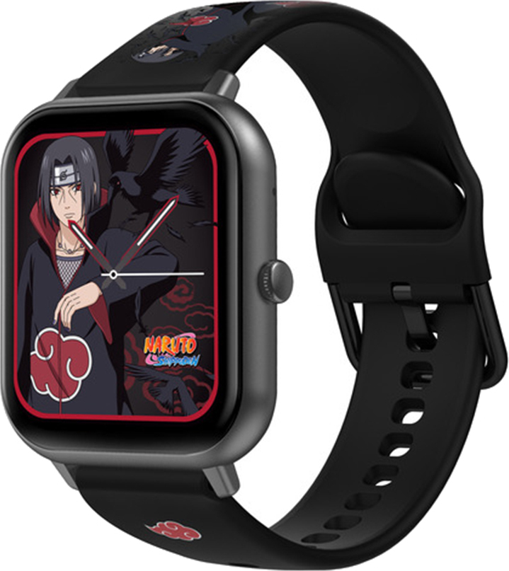 abyx Smartwatch Fit Touch 3 Itachi Uchiha space grau