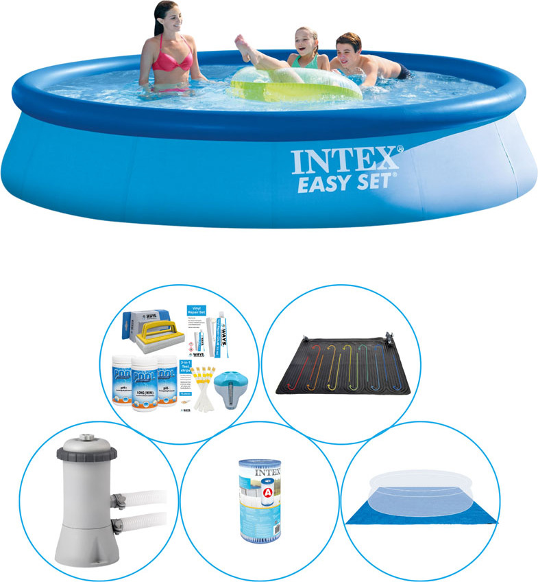 Intex Easy Set Round 396x84 cm - 6 kusov - Príslušenstvo k bazénom Plus