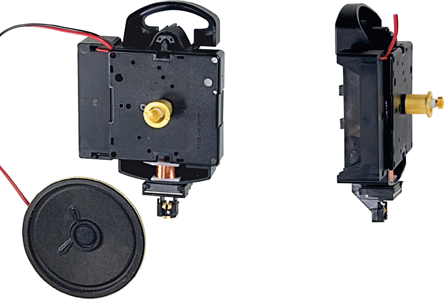 Quartzový kyvadlový hodinový strojček Hermle 2214 - Ideálny pre hodiny vyrobené svojpomocne - Možnosť voľby Bim-Bam alebo Westminster strike