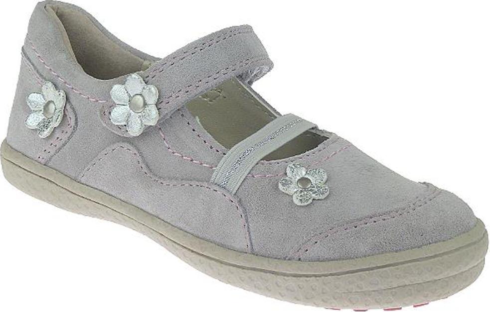 INDIGO zauberhafter Leder Ballerina silbergrau NEU Gr.25-32 EUR 28