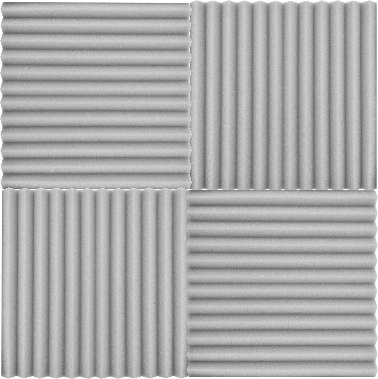 Gistuch 12 teile/paket Studio Schäume Schalldämmung Schaum Absorbierende Platten Schalldichten Schwamm 30 * 2,5 cm/ 12 1 in