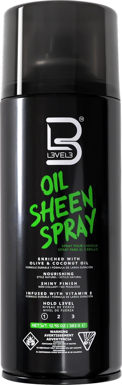 L3VEL3 Oil Sheen – Glanzspray für Haare 383 g L3V-OIL-SHE-383