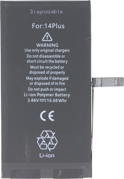 ECO Akku für Apple iPhone 14 Plus ersetzt A2850, 1/CP5/52/99 diagnostizierbar 31481